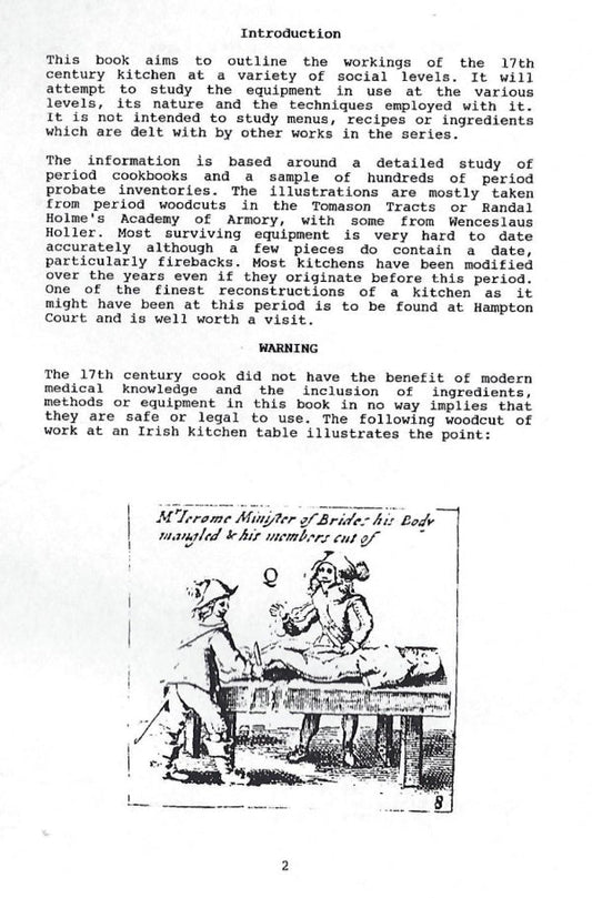 Cooking Techniques and Equipment, 1580-1660: Volume 1